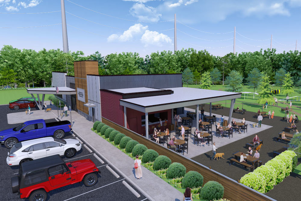 Bark Yard, a dog park and bar concept, could break ground in February.